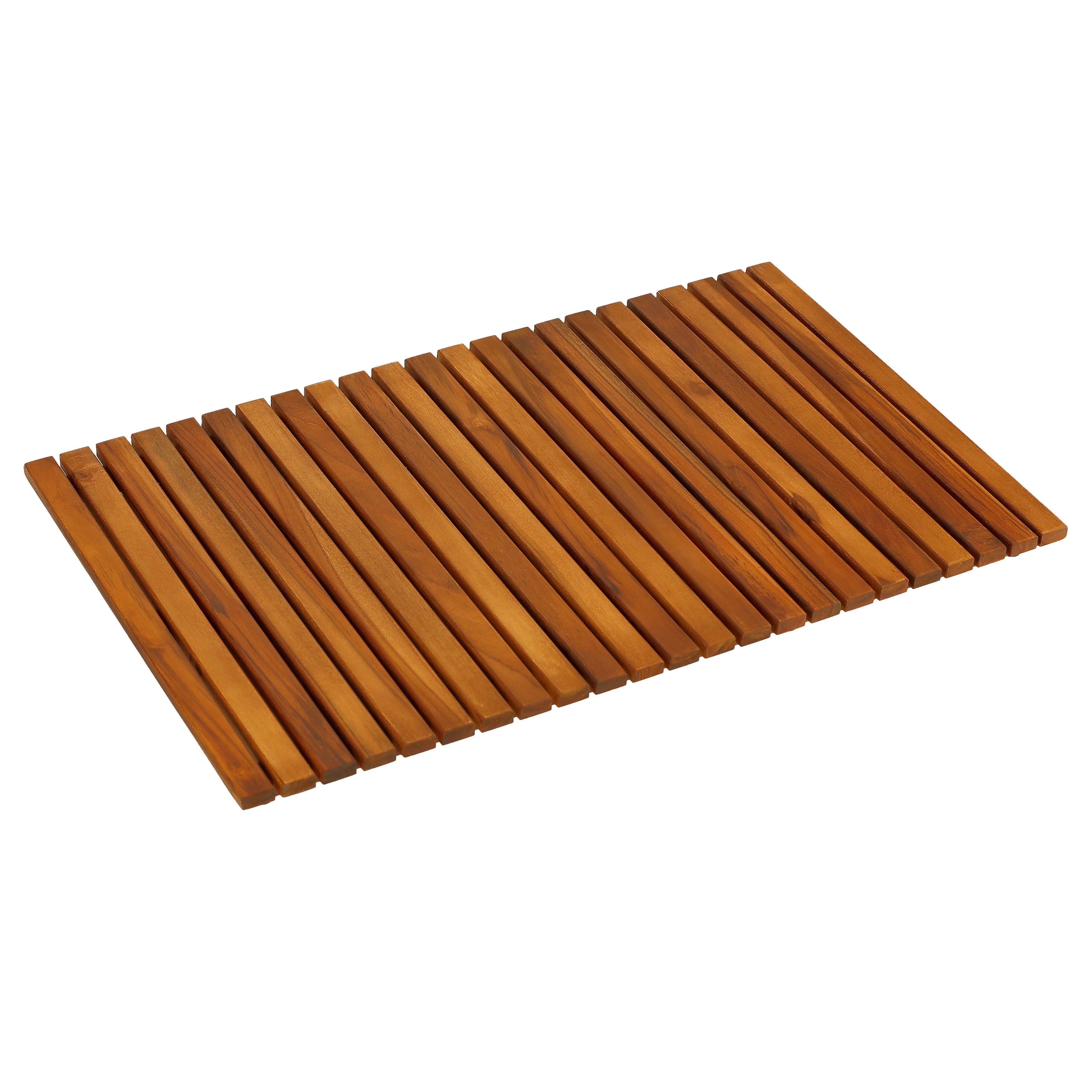 Bare Decor  Nori Solid Teak Wood and Oiled Mat - Curated Treasures Market