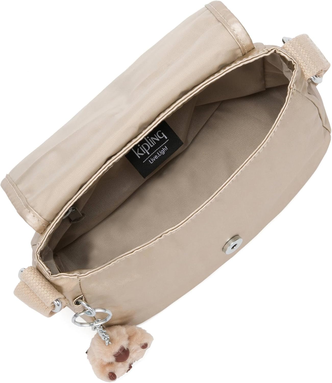 Kipling Sabian Metallic Crossbody Mini Bag