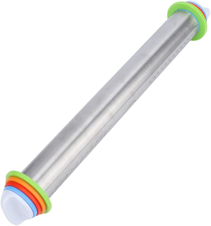 With Scale Rolling Pins, Kitchen Roller Dough Sheeter, Kitchen for Bakery Home Baking
