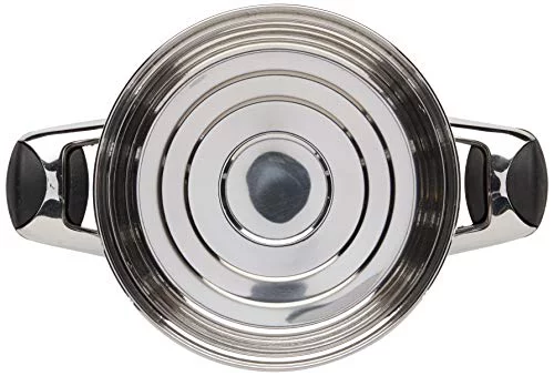 Tabakh HIC-204 4-Rack Stainless Steel Idli Cooker w/Hawkins Type Stand, Makes 12 Idlis