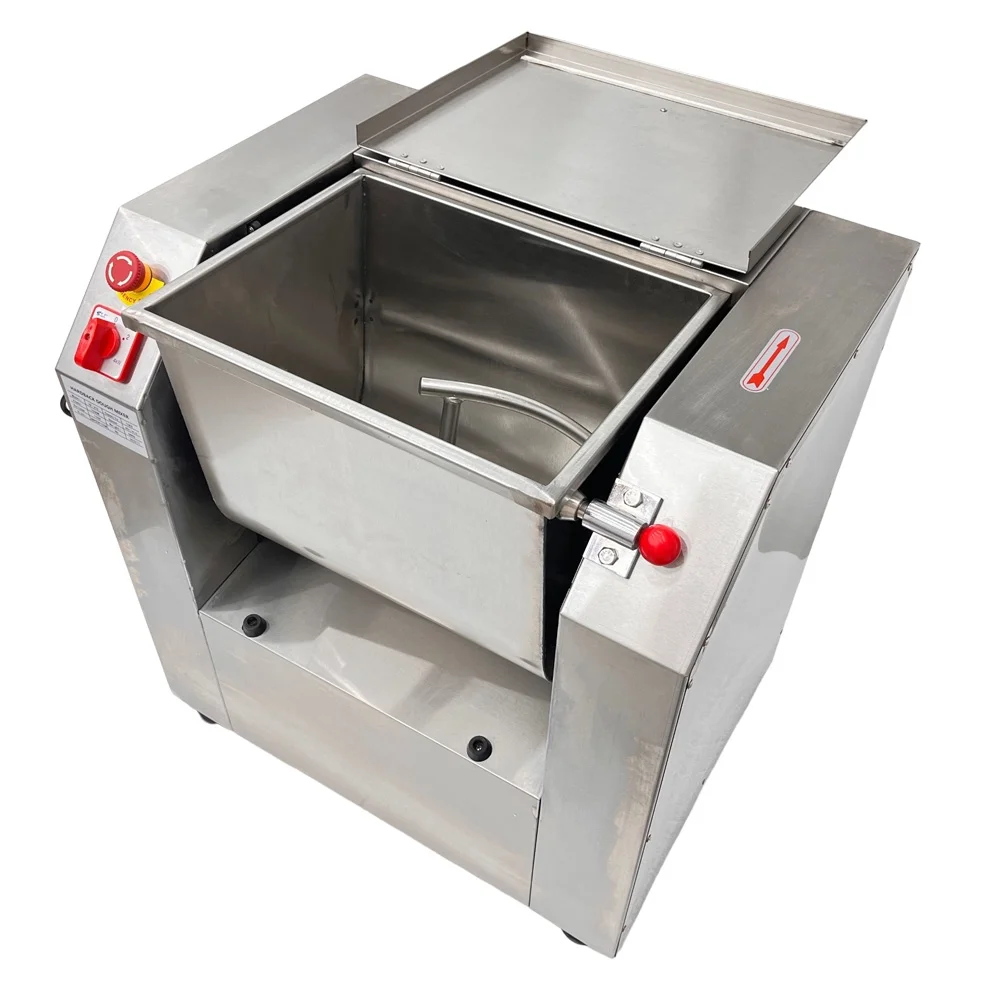 PreAsion 15KG Electric Dough Mixer Kneading Machine Flour Mixer Kitchen Equipment with Dough Knife