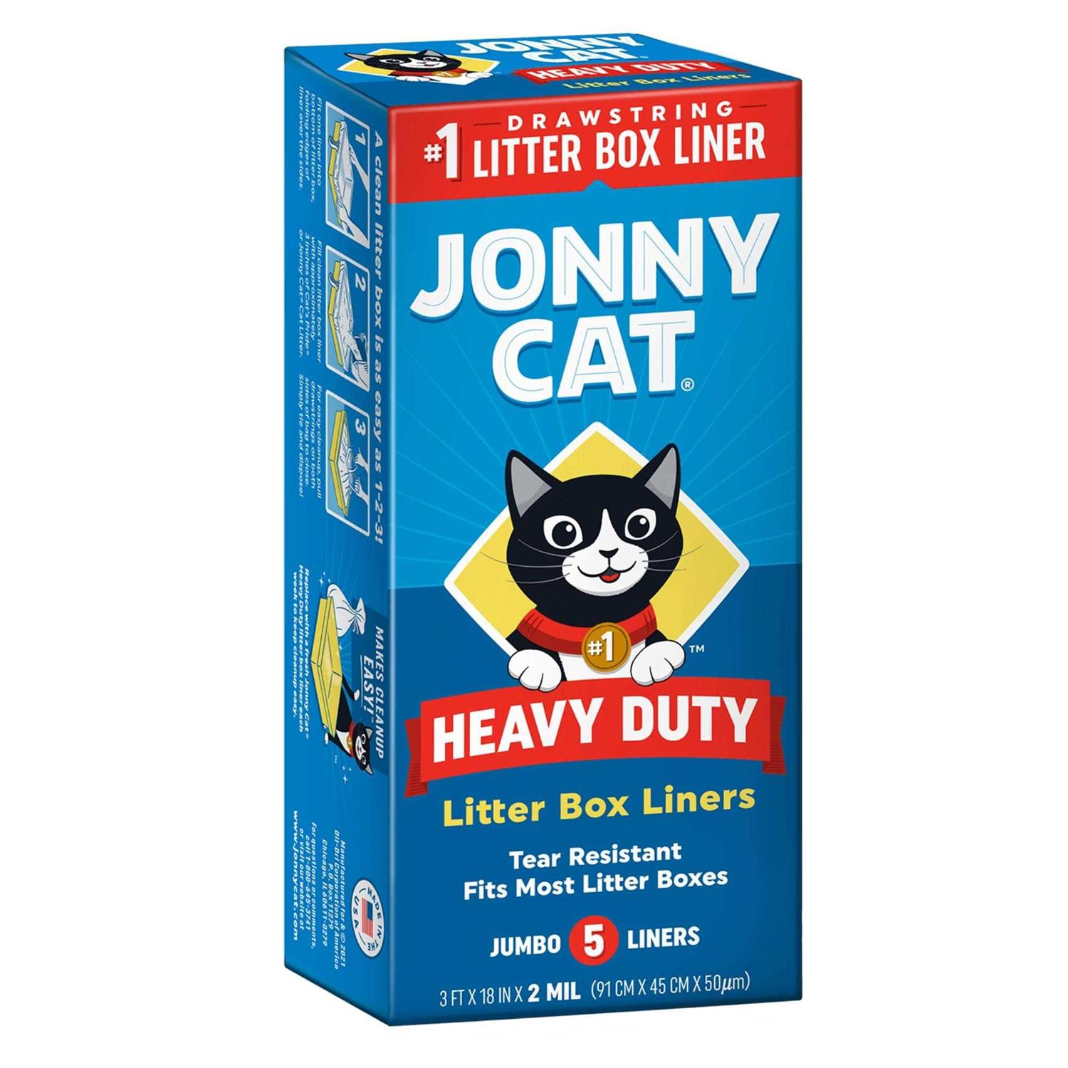 Jonny Cat Heavy Duty Litter Box Liners - Pet Supplies online store