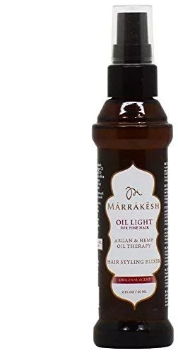 MARRAKESH OIL LIGHT HAIR STYLING ELIXIR 2 OZ, PACK OF 6