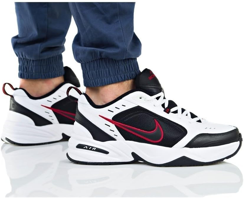 Nike Mens AIR Monarch IV White Black Size 9