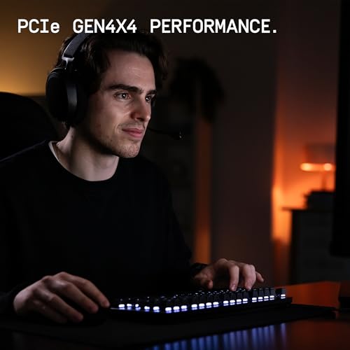 WD_BLACK 4TB SN7100 NVMe Internal Gaming SSD Solid State Drive - Gen4 PCIe, M.2 2280, Up to 7,000 MB/s - WDS400T4X0E [New Version]