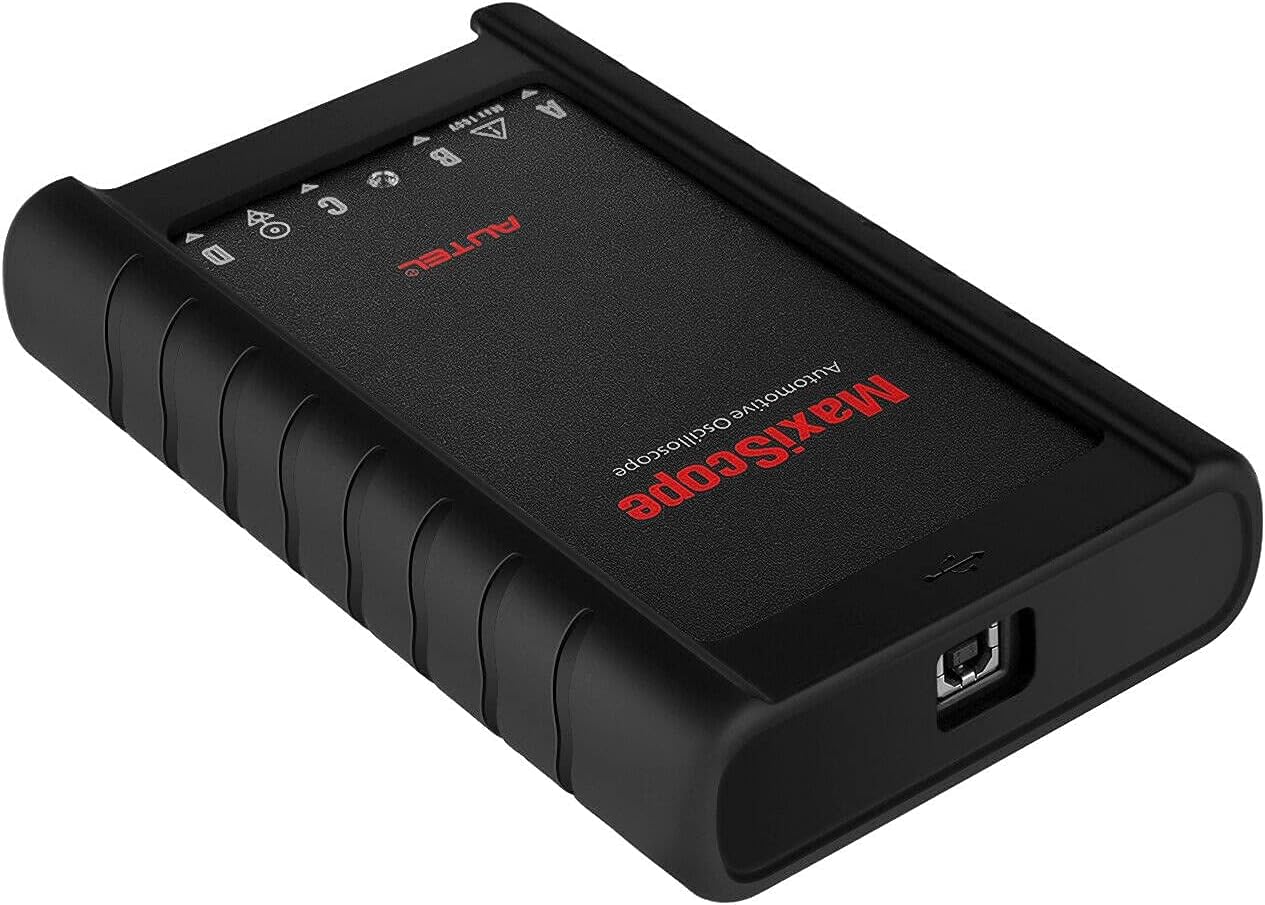 Autel MaxiScope MP408 4-Channel Automotive oscilloscope Works with PC or MS Tablet (MS908S MS908S PRO MS908CV MK908 MK908P MS906BT MK906BT MS906TS MS Elite) Reads and displays Electrical Signals