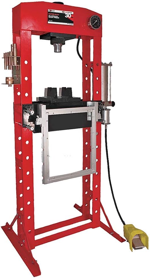 AFF Super Duty Hydraulic Shop Press, 20 Ton Capacity, 35