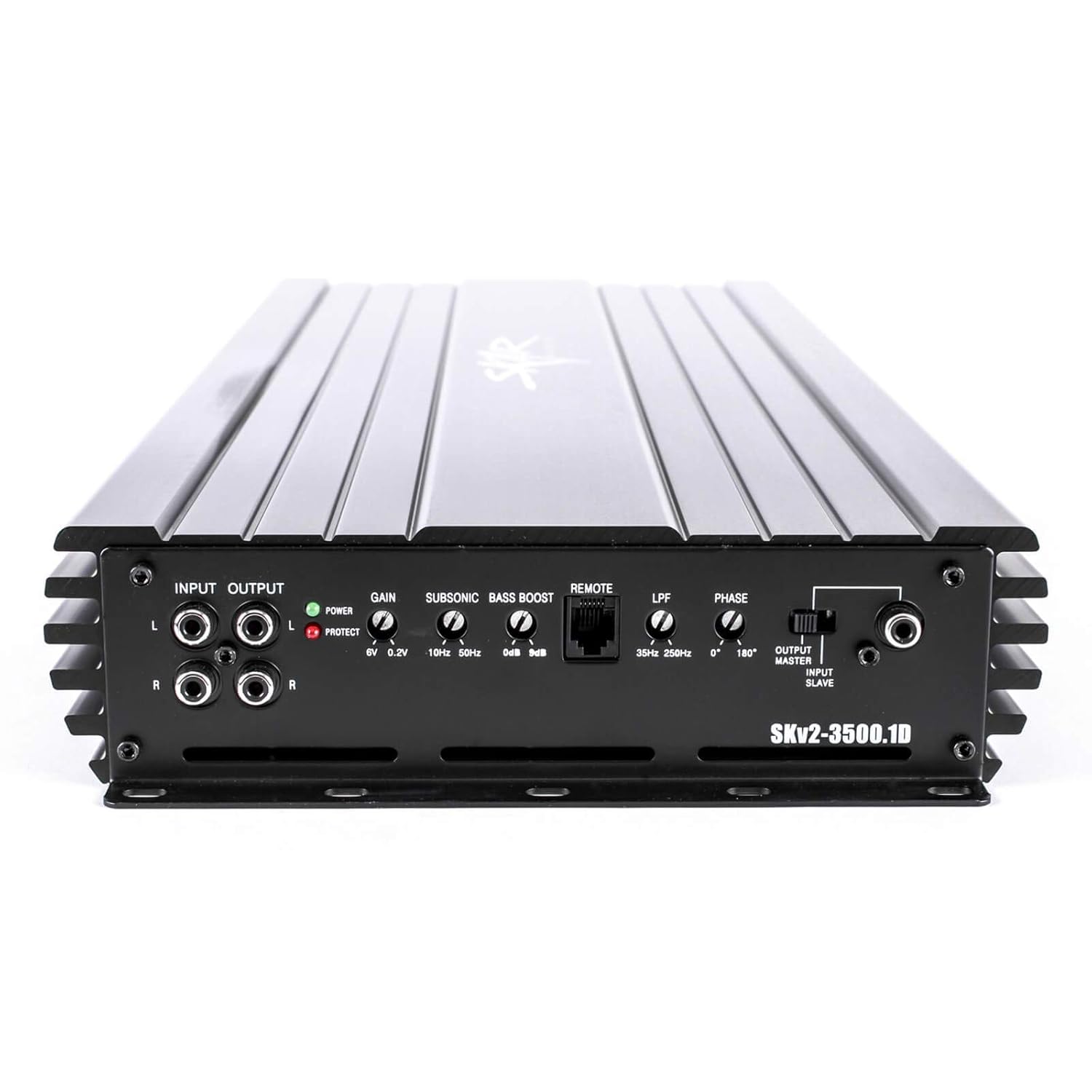 Skar Audio SKv2-3500.1D Monoblock Class D MOSFET Competition Grade Subwoofer Amplifier, 4700W Max Power