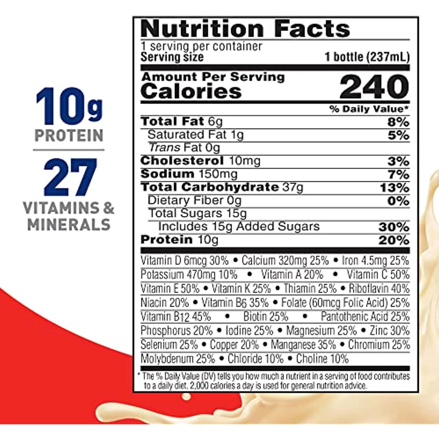 BOOST Original Nutritional Drinks, Very Vanilla, 8 Fl Oz Bottles (Pack of 24)