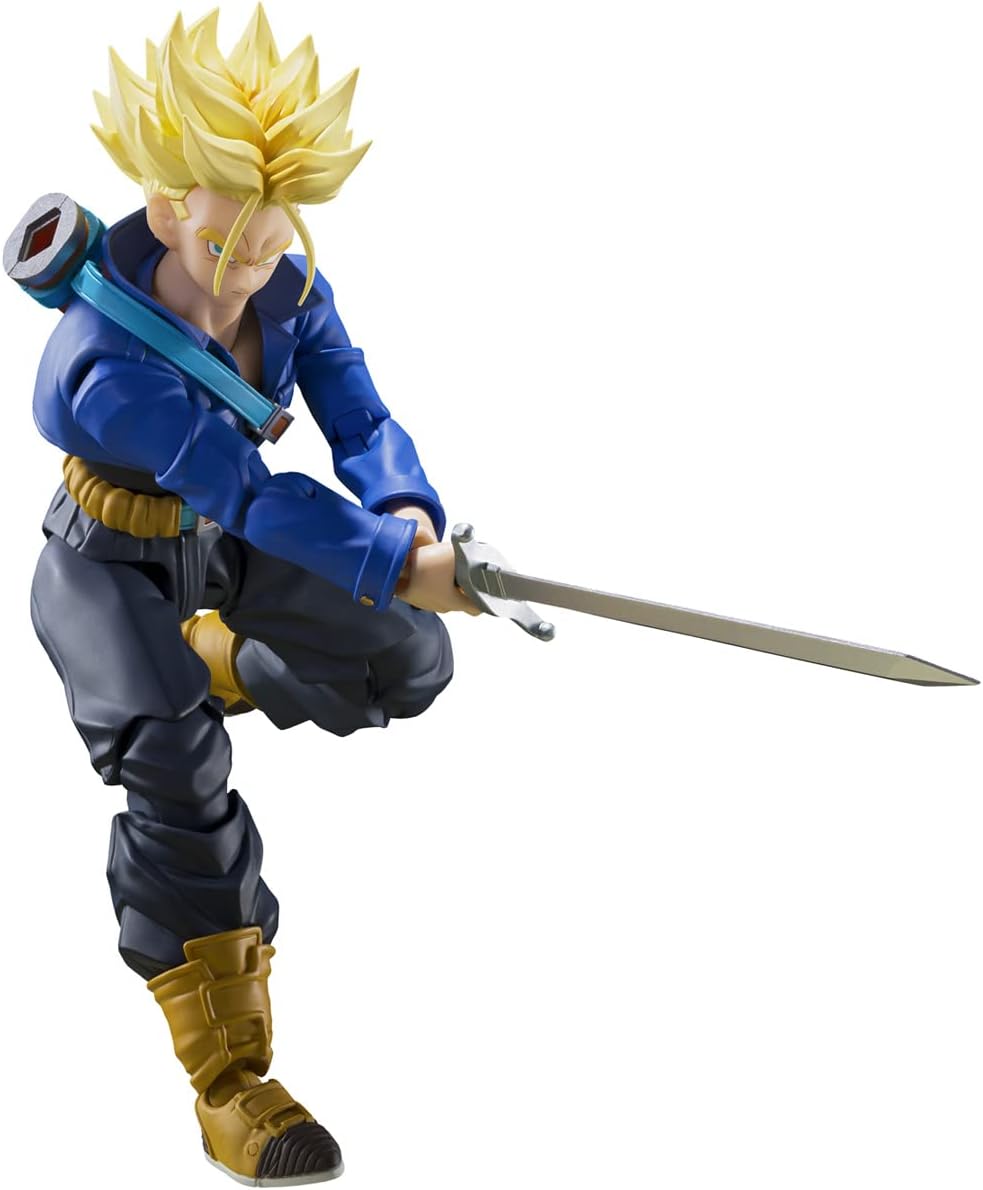 TAMASHII NATIONS - Dragon Ball Z - Super Saiyan Trunks -The Boy from The Future-, Bandai Spirits S.H.Figuarts Action Figure