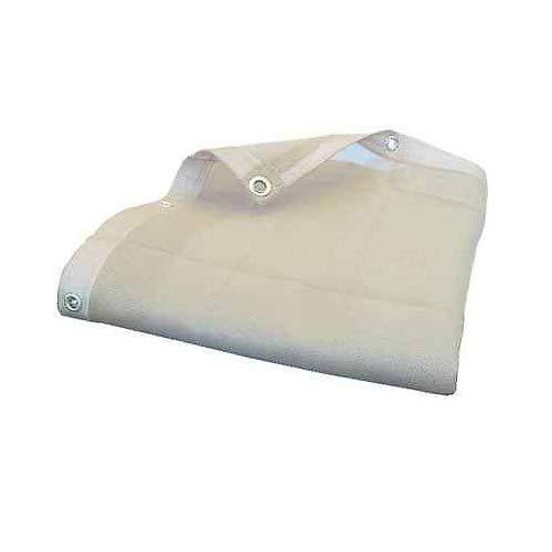 TMP 8&x16& White Heavy Duty Mesh Tarp Net Sail Sun Shade Awning and Fence Screen Patio and Canopy Cover