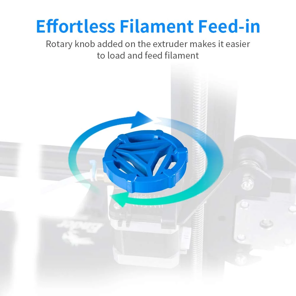 Creality Ender 3 V2 Upgraded 3D Printer Printing Size 220x220x250mm Aluminum Black - Radiant Selections