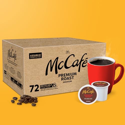 McCafe Premium Roast Coffee, Keurig Single Serve K-Cup Pods, Medium Roast, 96 Count