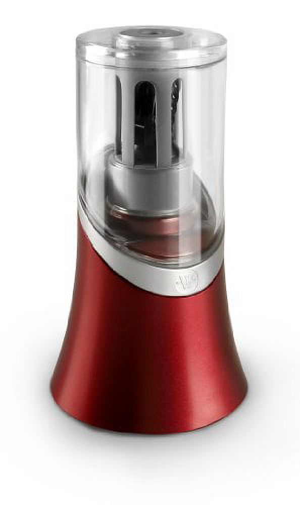 Westcott iPoint Evolution Battery Pencil Sharpener, Wild Cherry