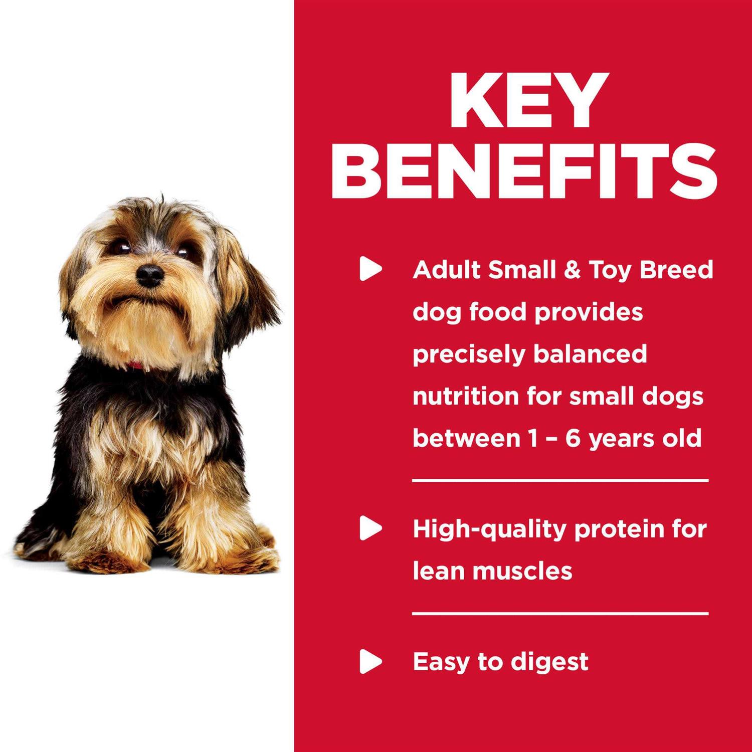 Hill's Science Diet Adult Small Paws Chicken & Barley Entree Dog Food - Pet Supplies online store