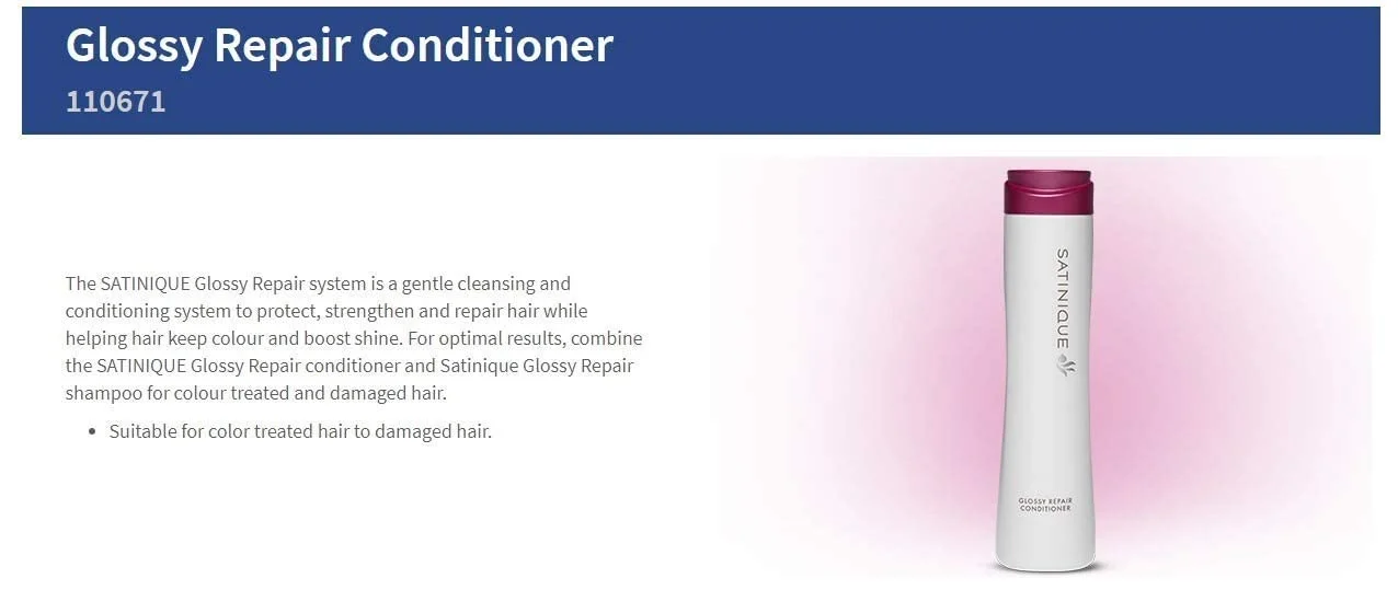 Amway Satinique Anti-Hairfall Shampoo & Conditioner (280 ml)