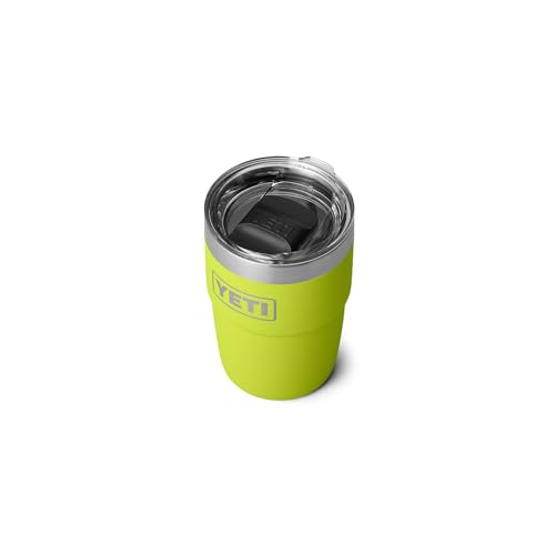 YETI Rambler 8 oz Stackable Cup, Stainless Steel, Vacuum Insulated Espresso Cup with MagSlider Lid
