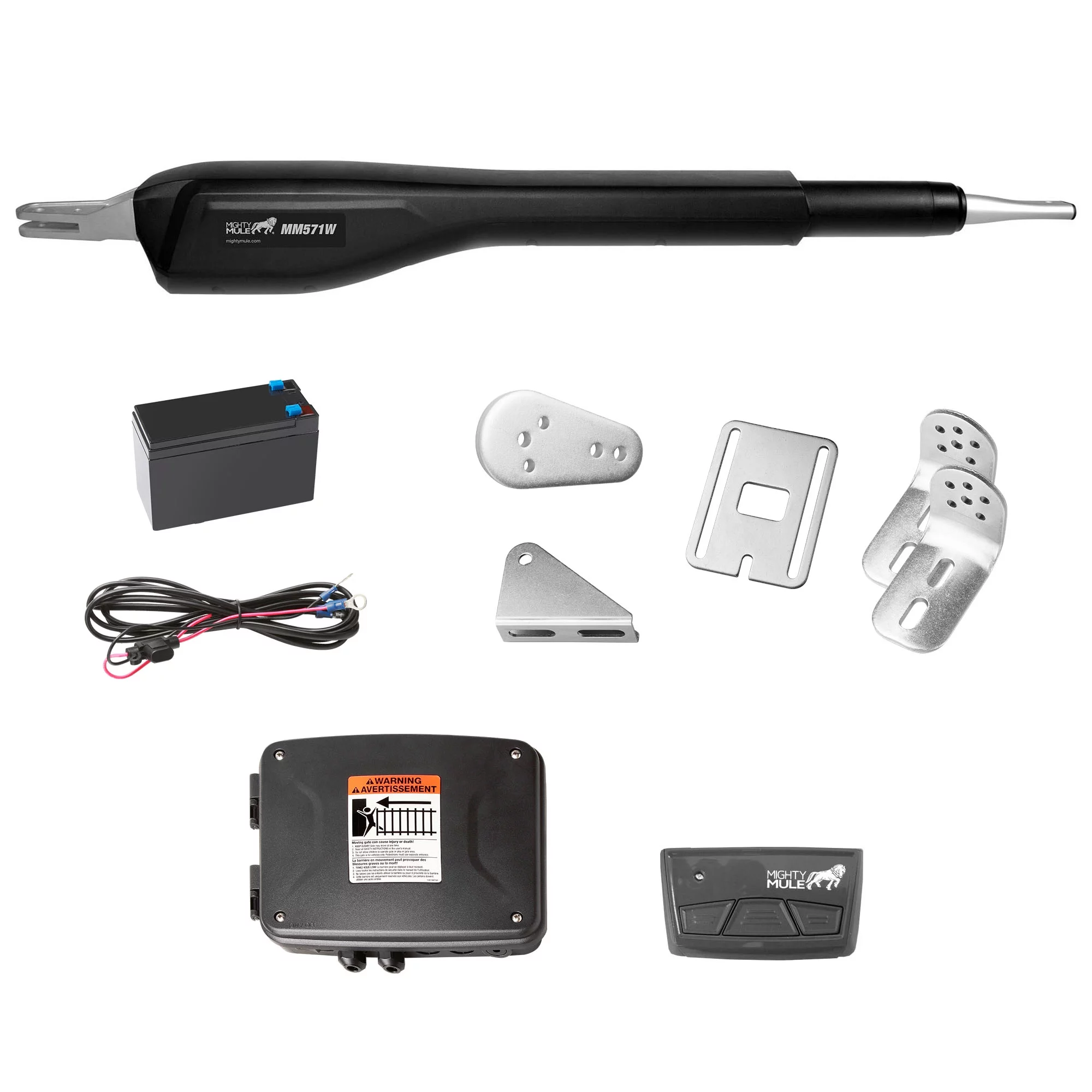 Mighty Mule MM571W Single Swing Smart Gate Opener Kit - Curated Treasures Market