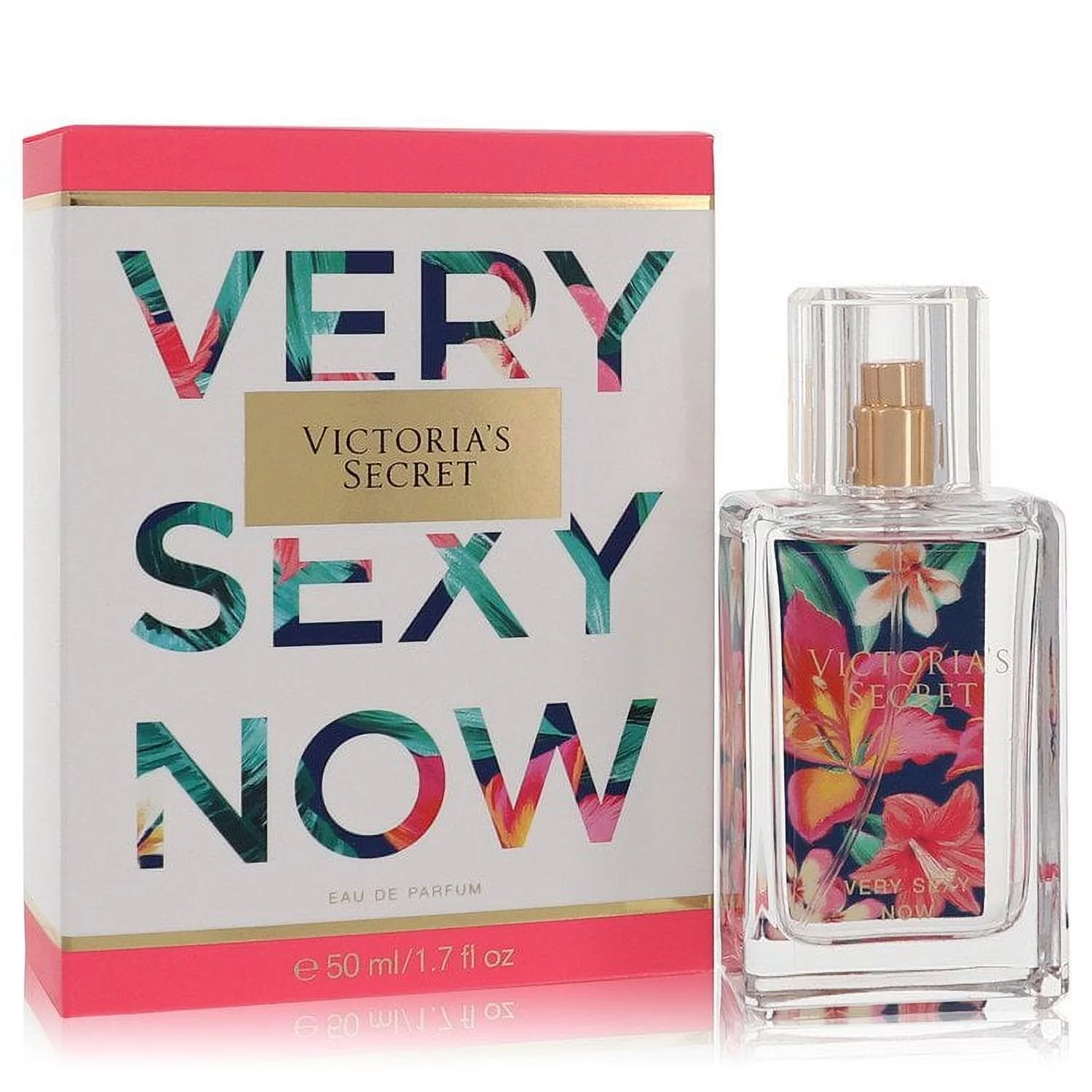 Very Sexy Now by Victoria's Secret Eau De Parfum Spray (2017 Edition) 1.7 oz for Women - Brand New