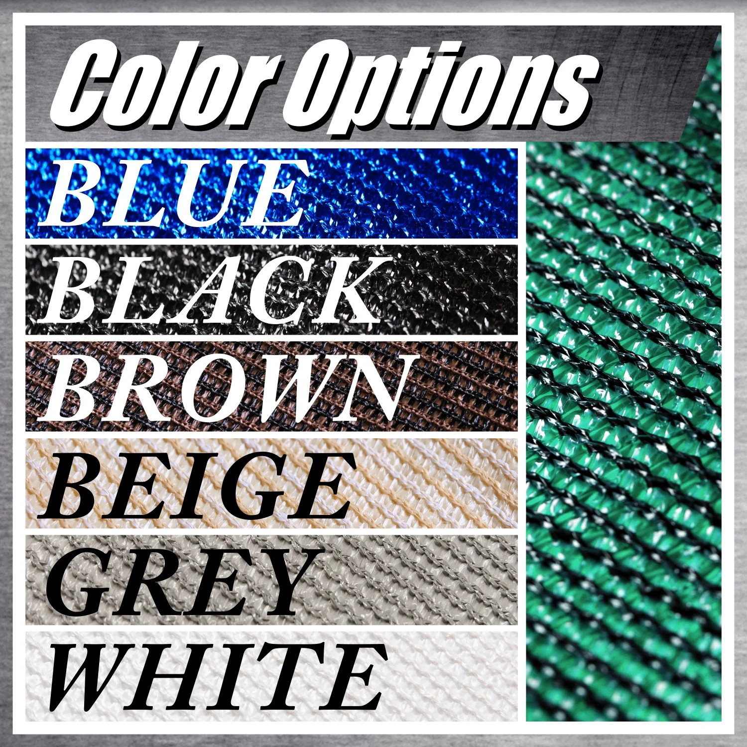 ColourTree 5' x 100' Green Fence Privacy Screen Windscreen Shade Fabric Cloth HDPE, 90% Visibility Blockage, with Grommets, Heavy Duty Commercial Grade, Cable Zip Ties Included - Custom Avalible