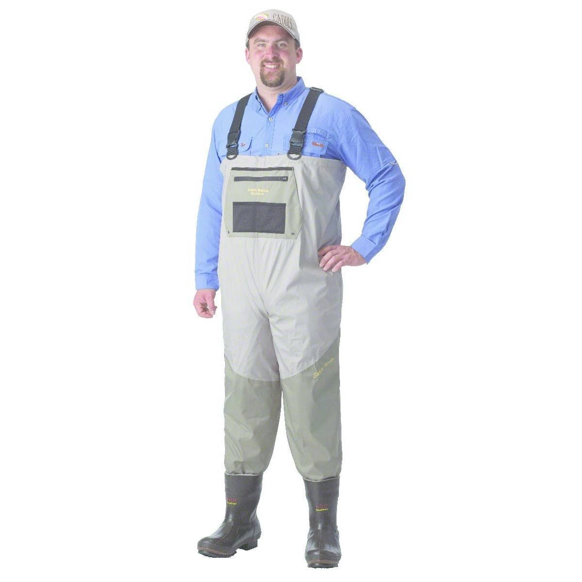 Caddis Mens Stout Breathable Wader Size:10 CA17902WBF10
