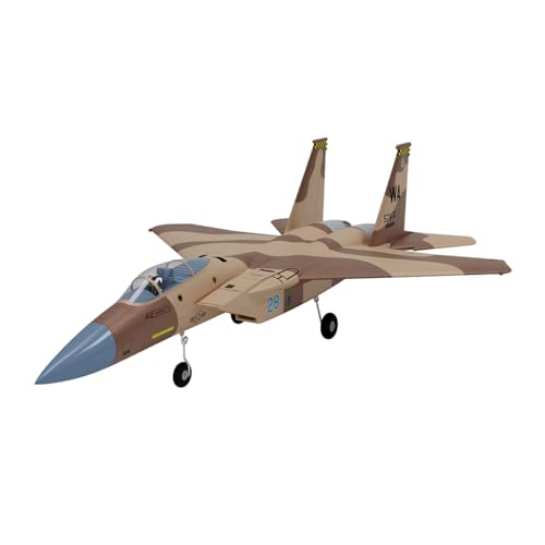 F-15 Twin 40mm EDF RC Airplane RC Fighter Jet PNP (Transmitter, Receiver or Battery not Included) (Desert Camo)
