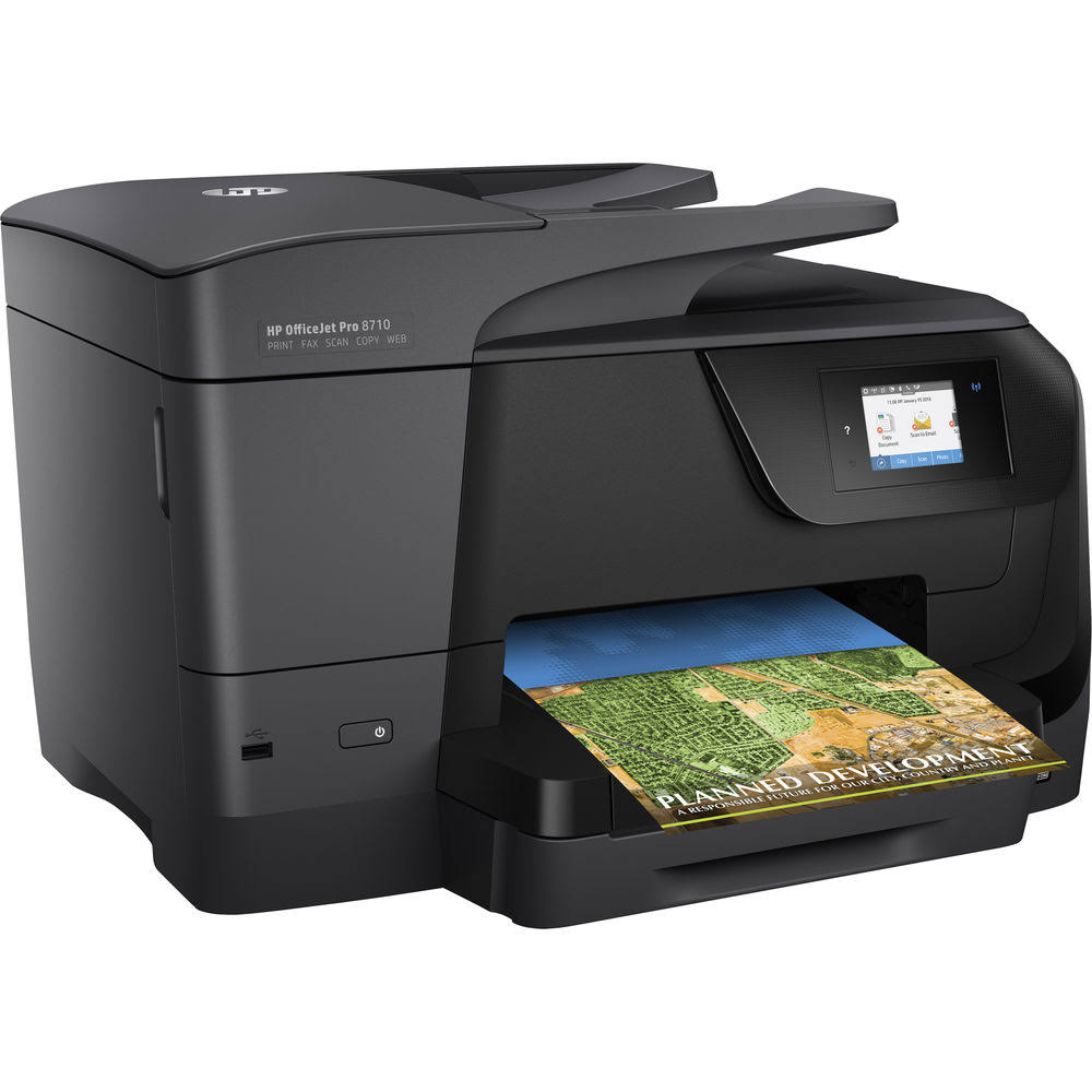 HP OfficeJet Pro 8710 All-in-One Inkjet Printer