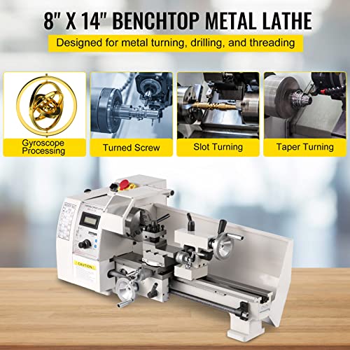 VEVOR Mini Metal Lathe - 8