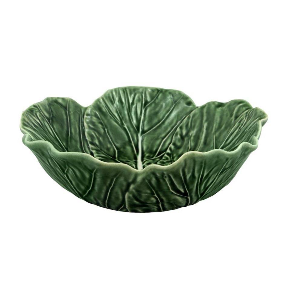 Bordallo Pinheiro Cabbage Green Individual Salad Bowl (Set of 2)