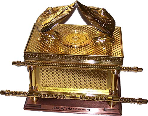 Holy Land Market The Ark of The Covenant Gold Plated (Medium, Ark Only)