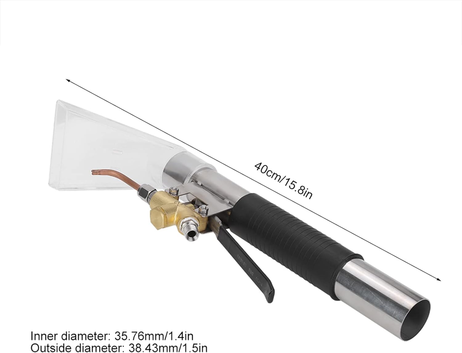 Extractor Carpet Upholstery Extractor, Stainless Steel Carpet Wand Portable Carpet Cleaners for Carpet Sofa Furniture Automotive Interiors