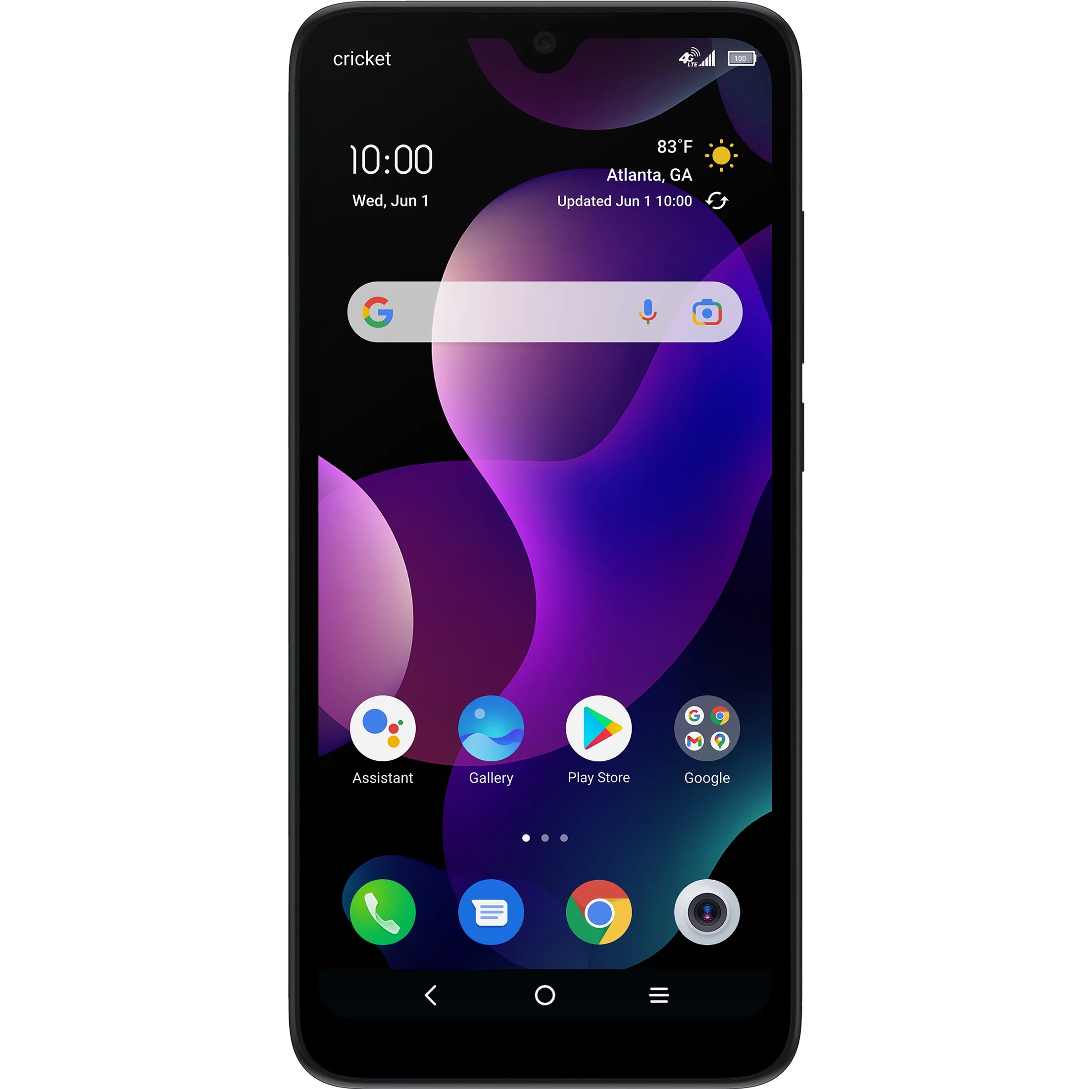 Cricket Wireless TCL 30 Z, 32GB, 3GB RAM, Slate Gray - Prepaid Smartphone