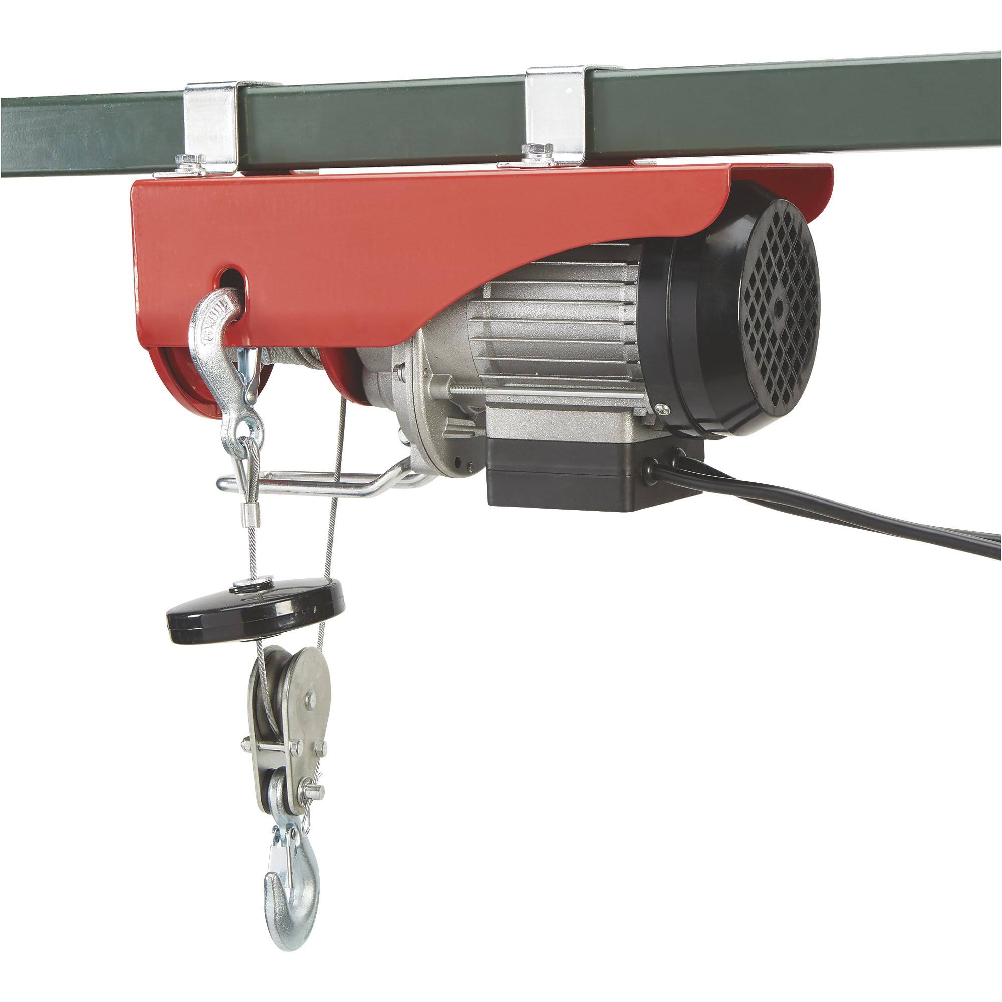Ironton Electric Cable Hoist -220-Lb. Single-Line Capacity, 440-Lb. Double-Line Capacity, 40ft./20ft. Lift Height