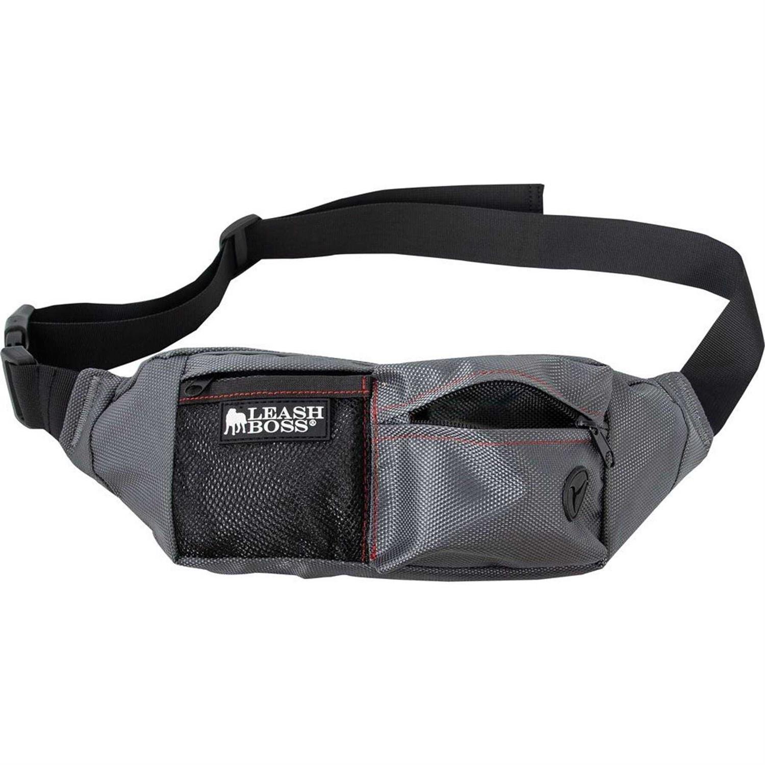 Leashboss PackUp Pouch Dog Treat Training Pouch with Waste Bag Dispenser - Pet Supplies online store