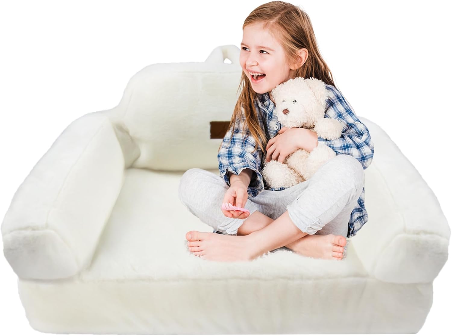 Asou Kids Chair Kids Couch Chair Kids Comfy Chair Toddler Armchair with Handle for Kids Boys Girls