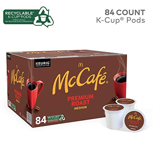 McCafe Premium Roast Coffee, Keurig Single Serve K-Cup Pods, Medium Roast, 96 Count