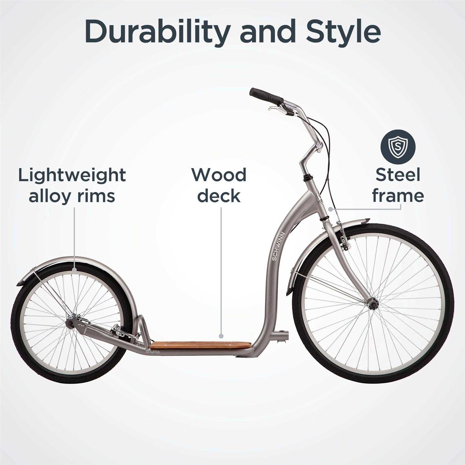 Schwinn Adult Shuffle Scooter with 26 - Sports Supplies Online Store