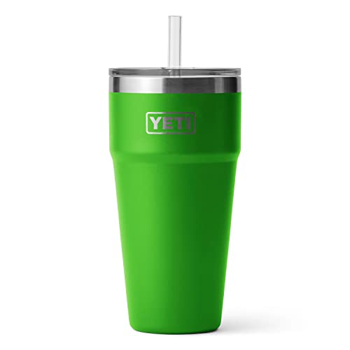 YETI Rambler 26 oz Straw Cup, Vacuum Insulated, Stainless Steel with Straw Lid
