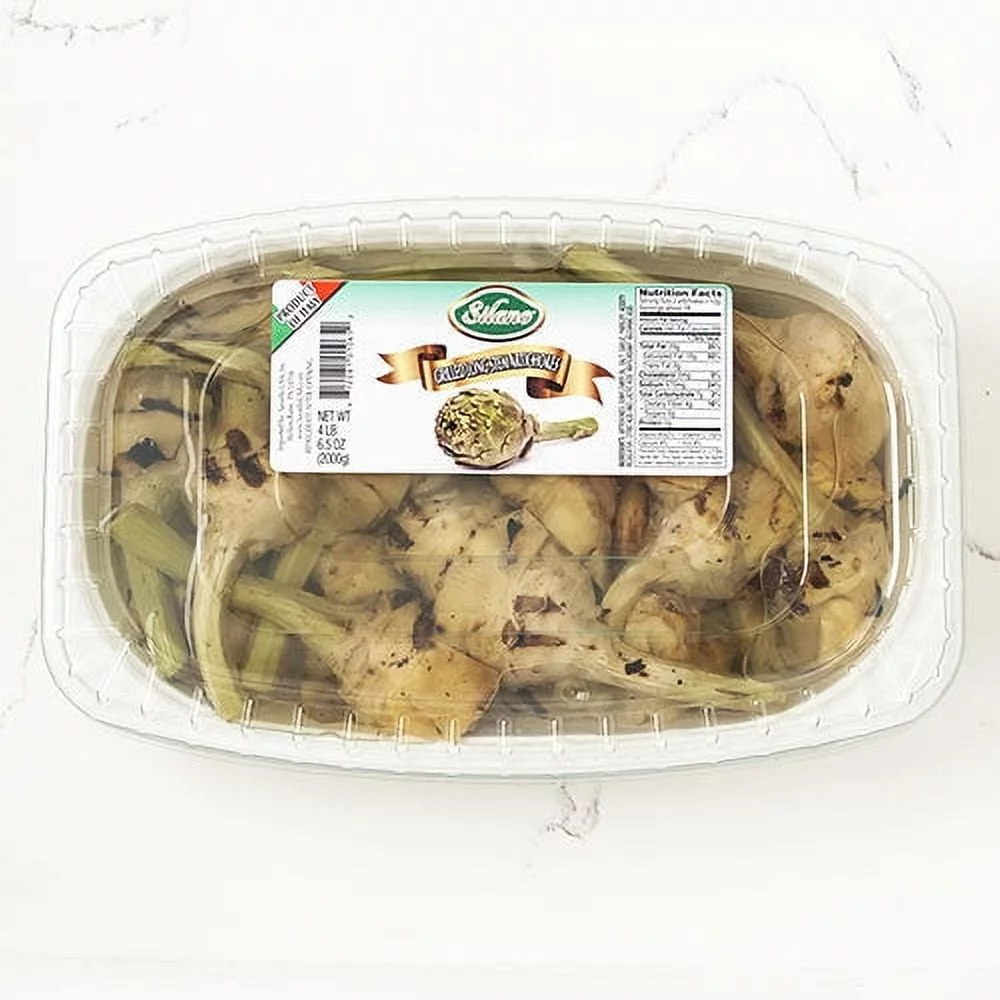Grilled Artichoke with Stem in Oil: 4.4 LB (4.4 pound)