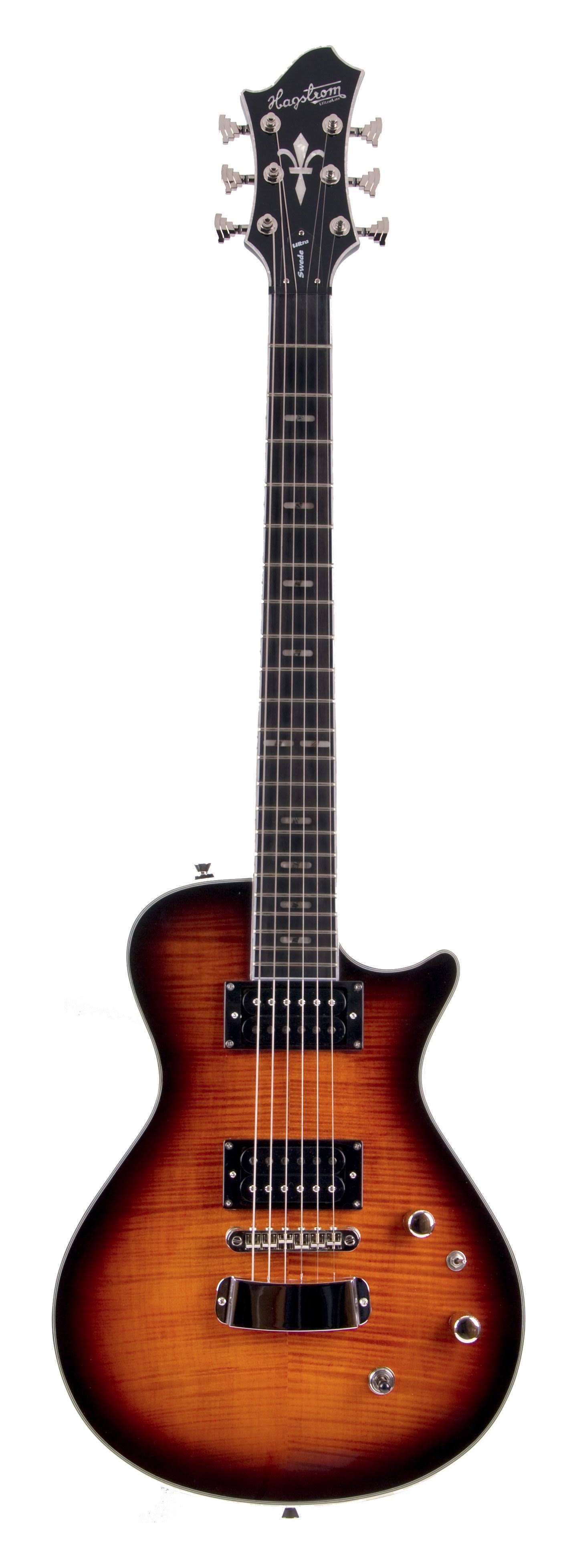 Hagstrom Ultra Swede Electric Guitar - Golden Eagle Burst