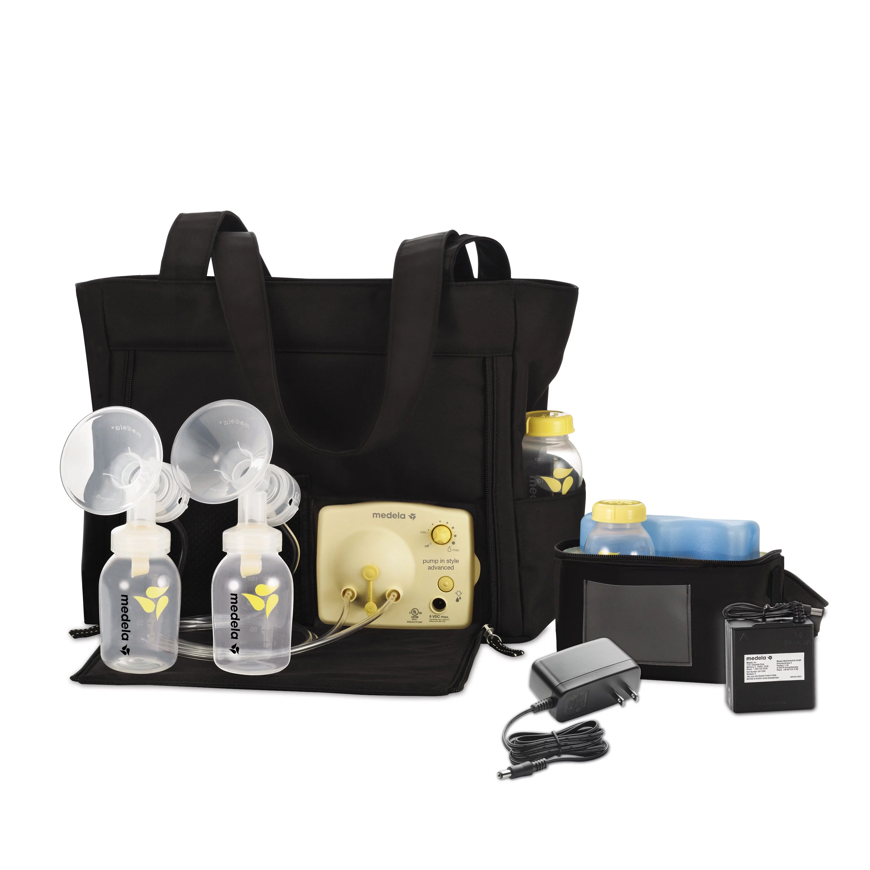 Medela Pump In Style Advanced Breast Pump with On-the-go Tote with International Adapter