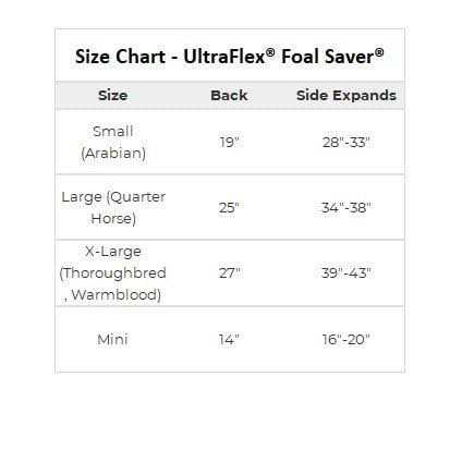 UltraFlex Lightweight Foal Saver - Sports Supplies Online Store