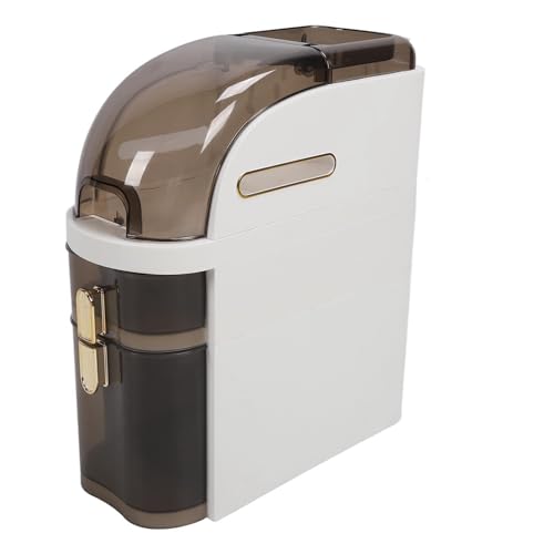 Narrow Bathroom Floor Storage Cabinet,Small Spaces Gaps Cabinet Clear Drawers,Tall Slim Seam Cabinet Vertical Storage Unit for Bathroom Kitchen Small Kitchen Laundry Living Room Toilet Gap(B)