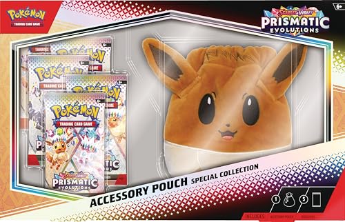 Pokemon TCG: Scarlet & Violet—Prismatic Evolutions Accessory Pouch Special Collection