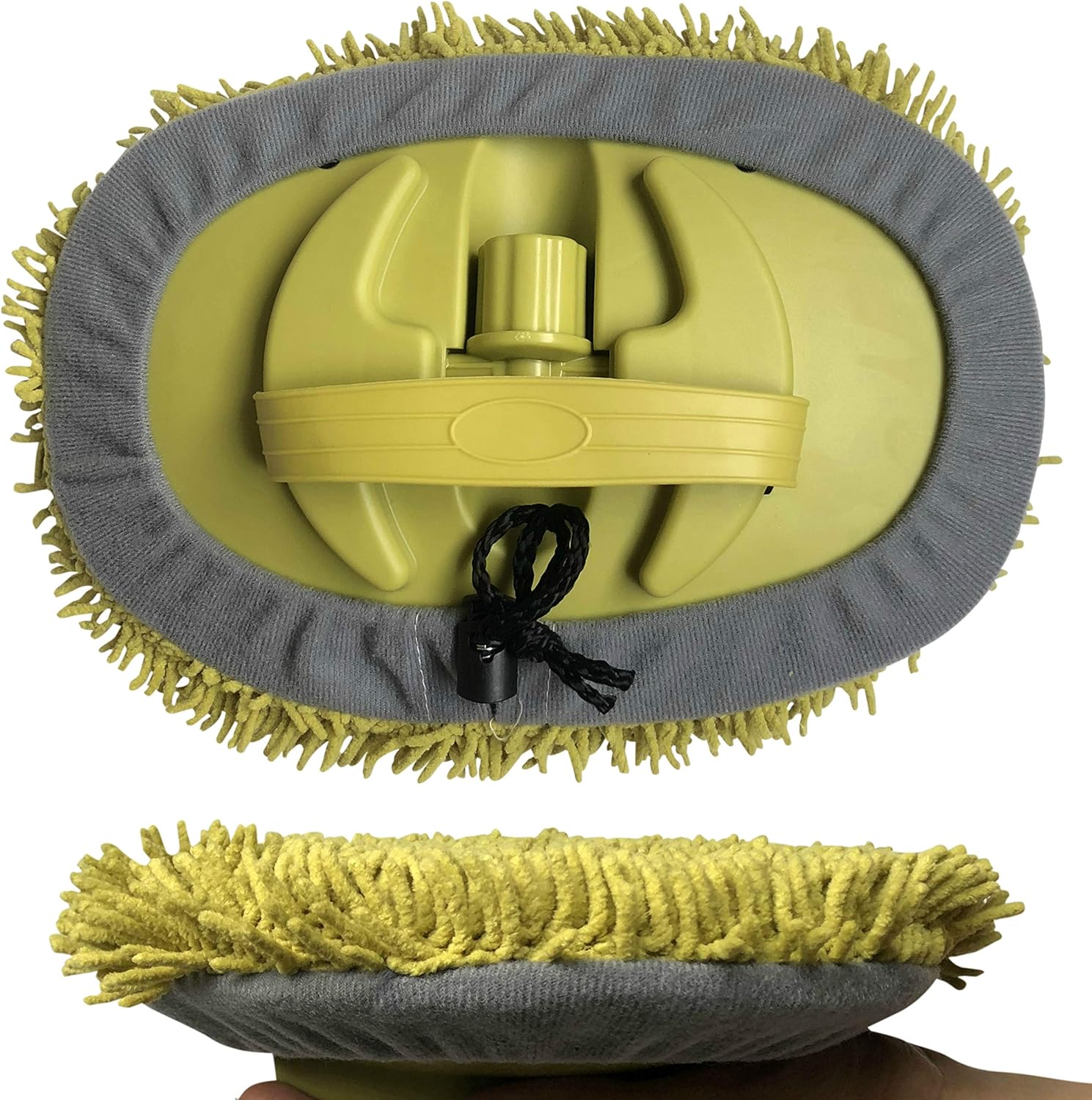 DocaPole Wall Duster with 7-30 Foot Extension Pole: Includes Telescoping Pole and Chenille Microfiber Cleaning Head for Use as Baseboard Cleaner, Wall Duster, and on High Reach Ceilings