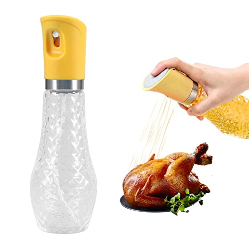 NINEFOX Oil Sprayer for Cooking Olive Oil Sprayer M-ister, 260ml Oil Spray Bottle for Air Fryer,BBQ,Salad,Baking,Roasting,Grill