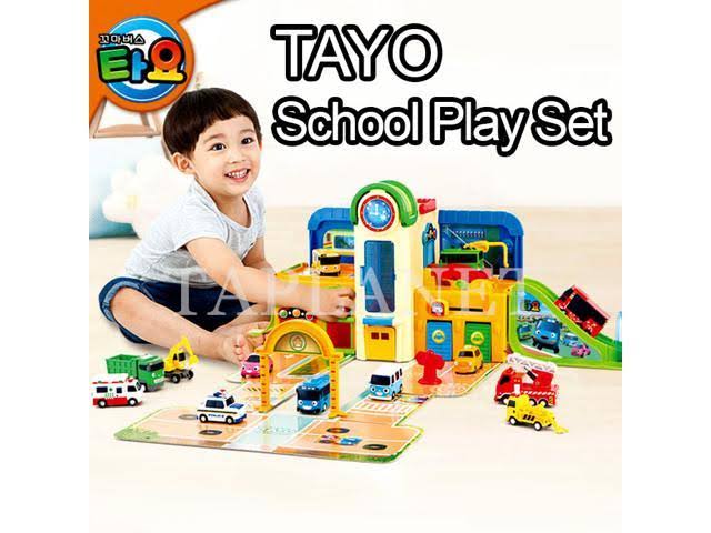Tayo The Little Bus Tayo School Play Set