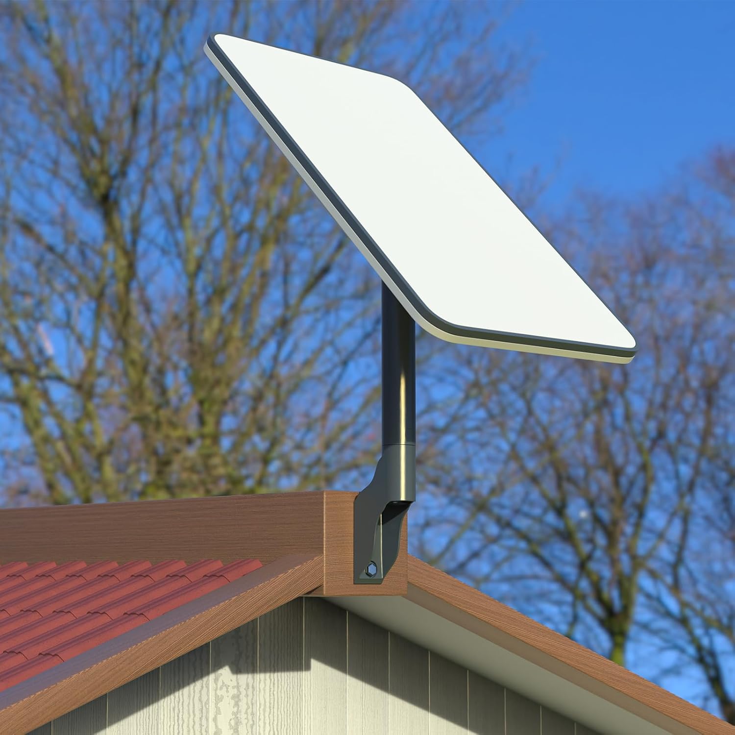 Starlink Short Wall Mount, Mounting Bracket for Starlink Internet Kit Satellite (Not Compatible with STARLINK GEN 3)