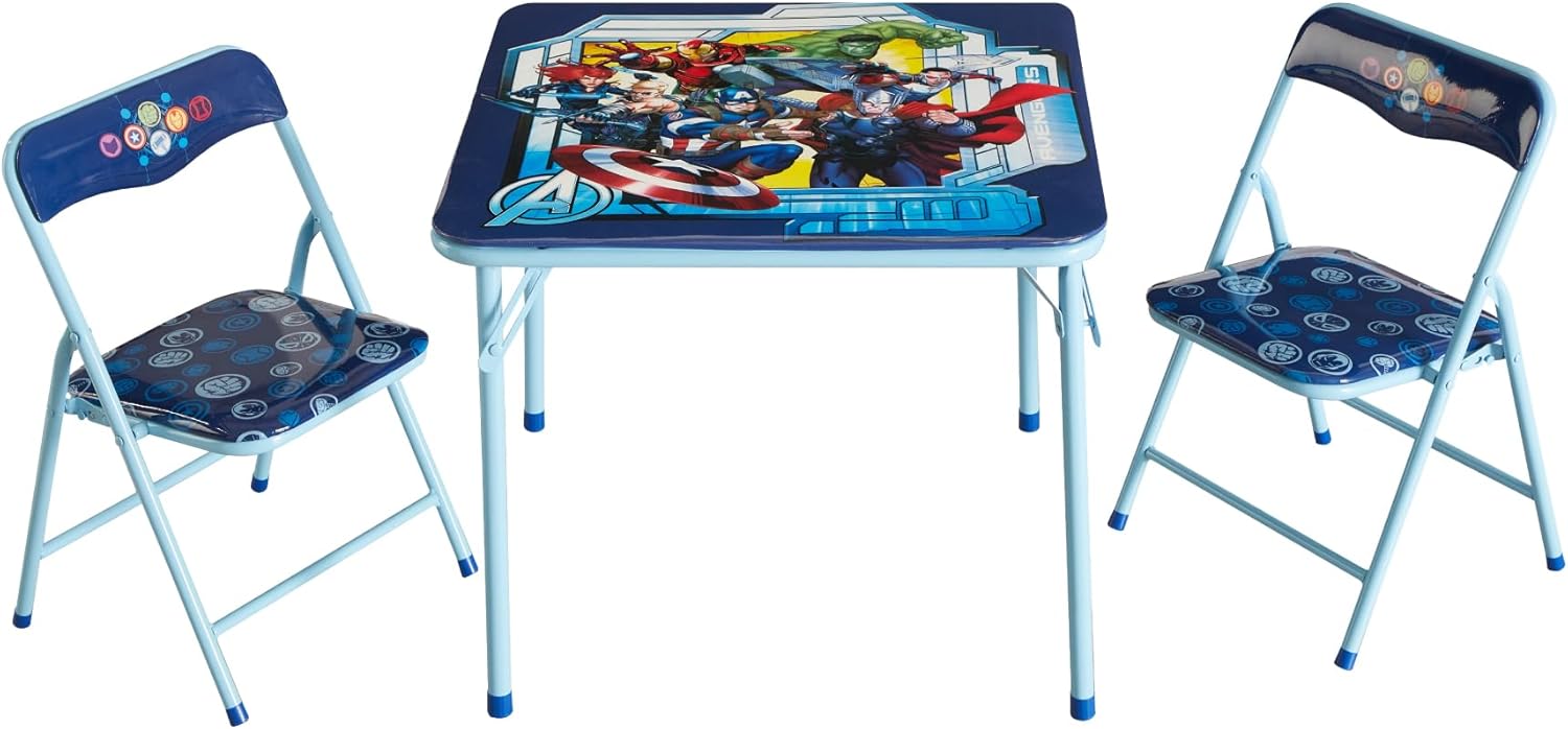 Idea Nuova Avengers 3 Piece Table and Chair Set