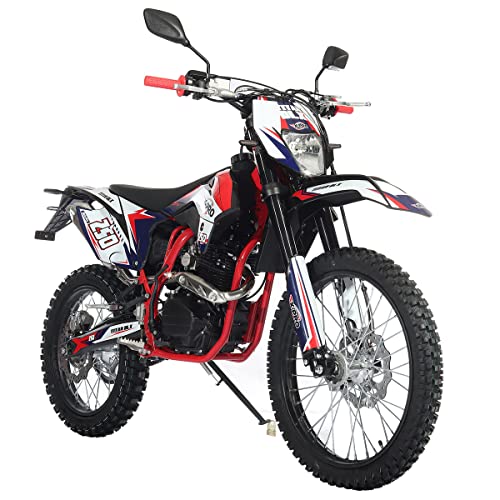 X-PRO Titan DLX 250cc Gas Dirt Bike Pit Bike Adult Bike,Big 21